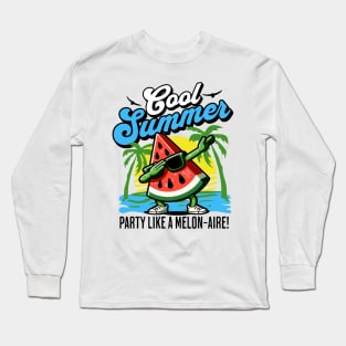 Cool Summer Watermelon Long Sleeve T-Shirt